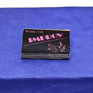 Improv Comedy Matchbook Vintage Collectible Memorabilia RARE HARD TO FIND
